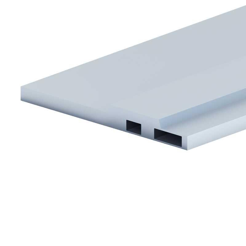 Aluminum profile for battery tray